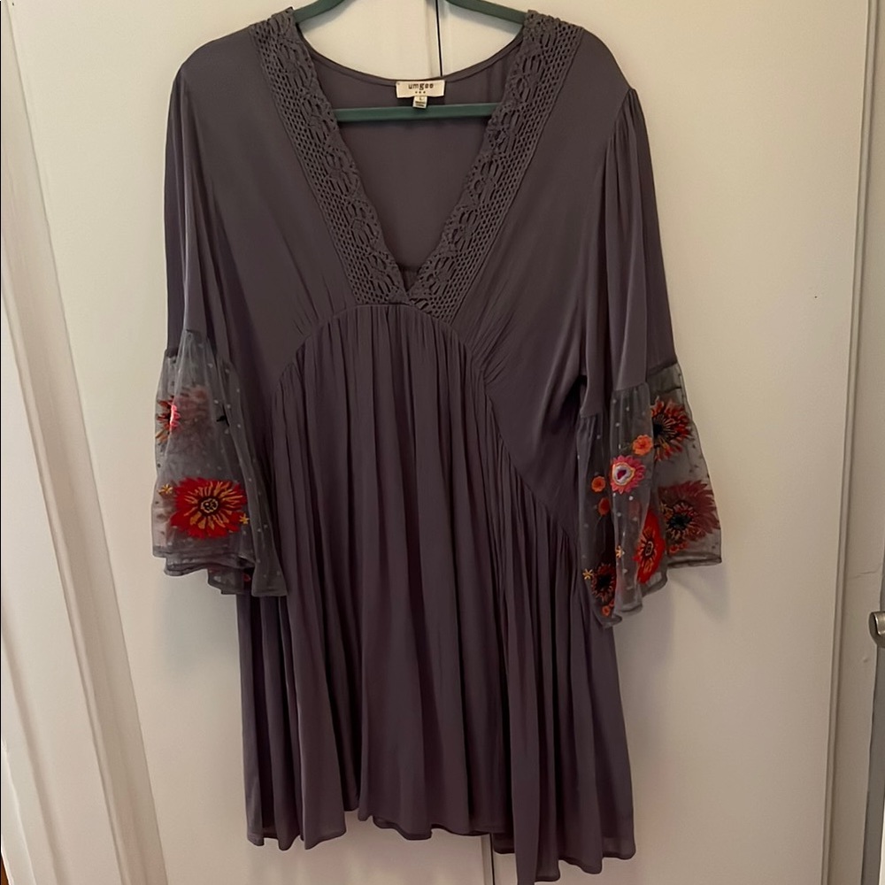 Boho Embroidered Women's Top/Dress